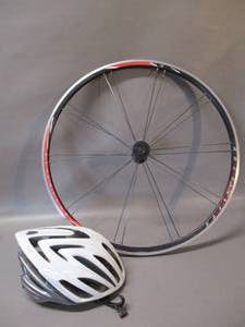 lot 13 image: Helmet and Wheel
