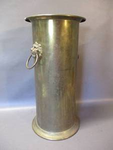 lot 18 image: Brass Umbrella stand