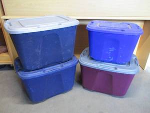 lot 42 image: Storage Totes