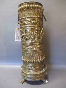 lot 49 image: Brass Umbrella Stand