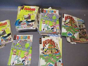 lot 100 image: Old Comic Books