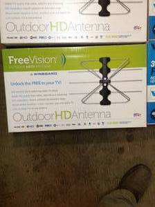 8 CASES OF WINEGARD Freevision Outdoor HDTV Antenna (NOT USED)