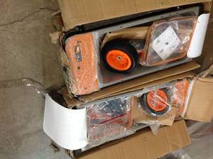 2 WORX Aerocarts NOT USED