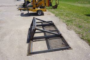 lot 11 image: Brand New Universal Mount Bobcat Skid Loader Skid Steer 7 Landscape Leveler Planer Attachment