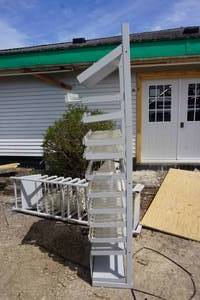lot 62 image: 2 -  7 High Spring Loaded Shelving Units