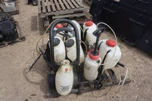 lot 59 image: Large Lot of Back Pack Sprayers