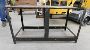 lot 31 image: Steel Work Table - 48 x 25 x 26 (h)