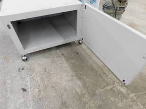 lot 41 image: Rolling Steel Storage Unit - 24 x 24 x 14(h)