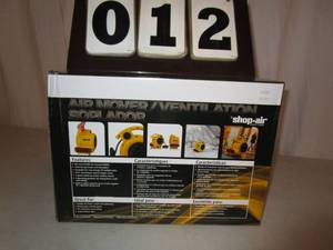 lot 12 image: Shop-Air High Velocity Air Mover