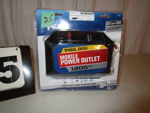 lot 25 image: Peak Work Zone Mobile Power Outlet