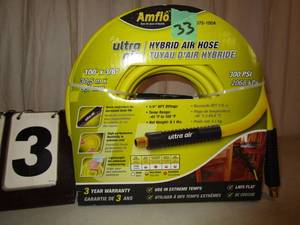 lot 33 image: Amflo Air Hose - 38 x 100 ft