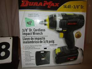 lot 48 image: DuraMax 38 Drive Cordless Impact Wrench