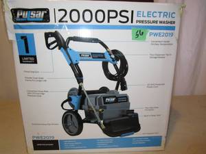 lot 56 image: Pulsar 2000 PSI Electric Pressure Washer