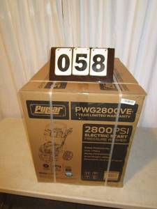 lot 58 image: Pulsar 2800 PSI Pressure Washer - Electric Start