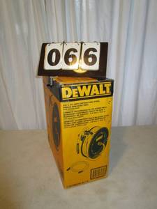lot 66 image: DeWalt Auto Retracting Hose Reel with 38 x 50 Hose