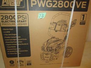 lot 73 image: Pulsar 2800 PSI Pressure Washer - Electric Start