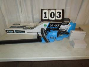 lot 103 image: Pulsar Cordless 20 Hedge Trimmer