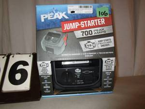lot 106 image: Peak Jump Starter
