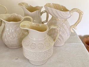 lot 57 image: Lot of Ten Belleek Minatures