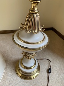 lot 93 image: Stiffel style lamp