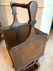 lot 95 image: 1920s smoking stand with copper lining