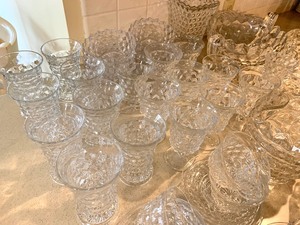 lot 40 image: Large Lot of Fostoria Glassware