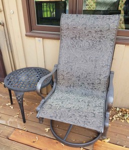 lot 122 image: Patio Set - Table and Five Chairs