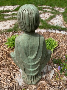 lot 131 image: Outdoor Female Figure -Art Deco Style