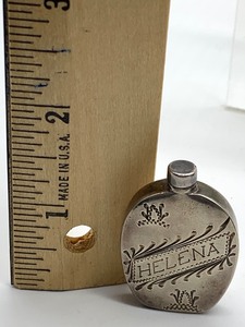 lot 182 image: Miniature Purfume Bottle Engraved Helena