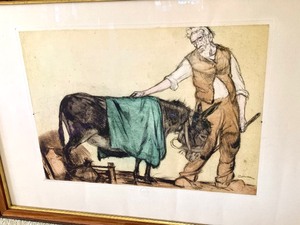 lot 204 image: Vintage Artwork