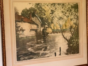 lot 207 image: Vintage Framed Artwork