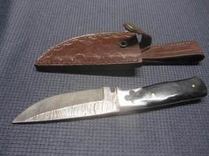 Fixed Blade Knife & Sheath