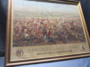 Custers Last Fight Print
