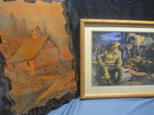 Barn Advertising, Old West Print