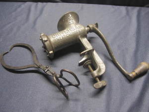 Vintage Tongs, Grinder