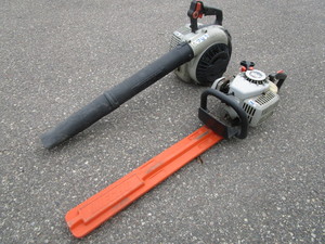 lot 124 image: BLOWER AND TRIMMER