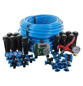 lot 17 image: ORBIT 2-Zone In-Ground 12 in. Sprinkler System with Hose Faucet Timer