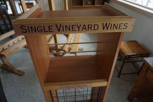 lot 28 image: Chateau Ste Michelle Single Vineyard WoodWire Wine Rack