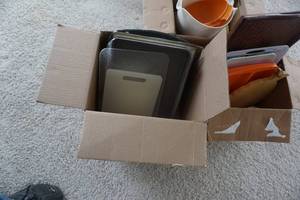 lot 106 image: Lot of Kitchen Serving Trays