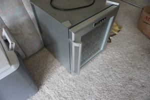 lot 70 image: Sno Brand Stainless Wine CoolerRefrigerator
