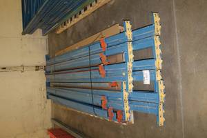 lot 1315 image: Lot of (22) Commercial Pallet Racking Beams