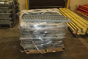 lot 1319 image: Lot of (100) Commercial Shelving