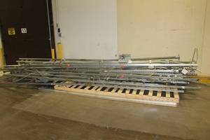 lot 1327 image: Commercial Pallet Racking Wall Braces