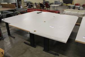 lot 1367 image: Lot of (3) Office Conference Tables