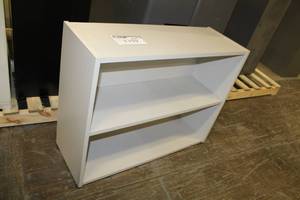 lot 1359 image: Wood Bookcase 2-Shelf