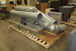lot 1354 image: Aluminum Ducting 12in.