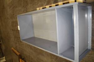 lot 1353 image: Metal Bookshelf