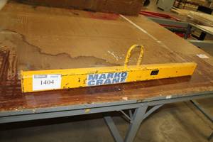 lot 1404 image: Marko Crane 1500lb. Lift Platform MC9974