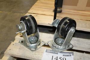 lot 1459 image: Lot of (2) Caster Wheels