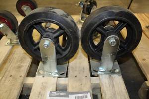 lot 1463 image: Lot of (2) Caster Wheels